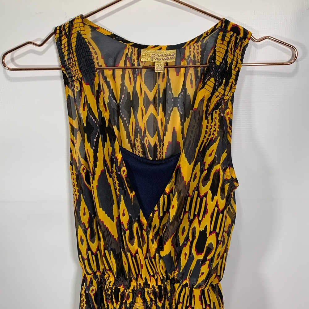 Princess Vera Wang Sheer Lined Hi Low Dress - Picture 5 of 8